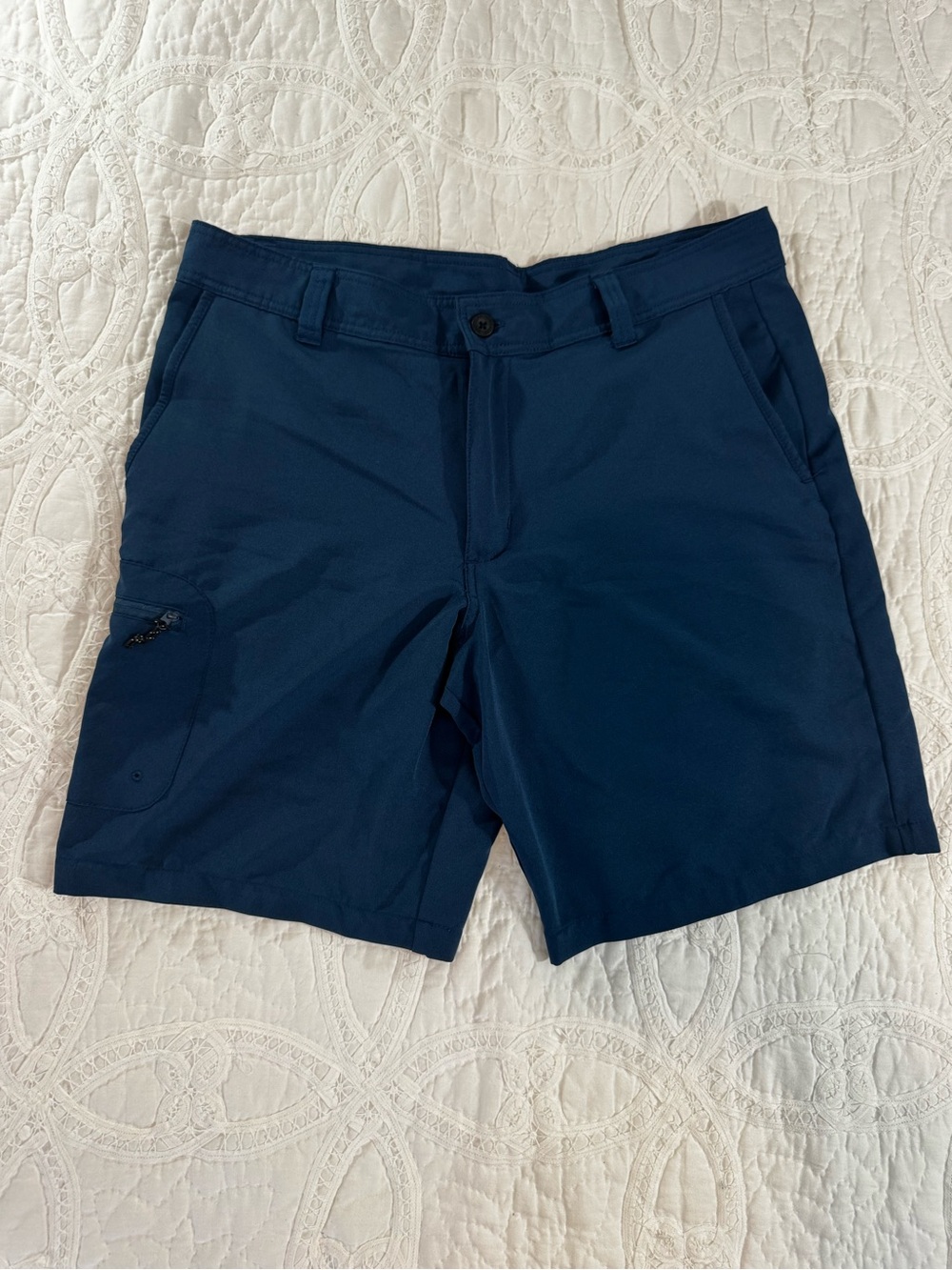 Magellan Outdoors Navy Hybrid Fishing Performance Shorts